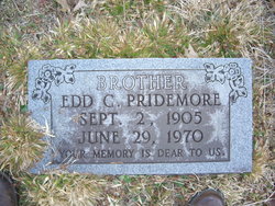 Edd C. Pridemore 