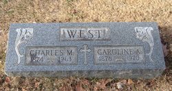 Caroline A. “Carrie” <I>Carroll</I> West 