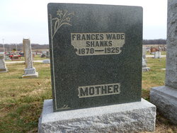 Frances <I>Clemens</I> Wade Shanks 