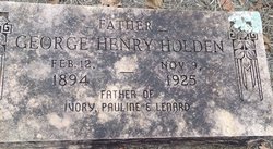 George Henry Holden 