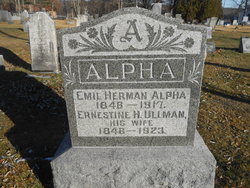 Ernestine Hedwig <I>Ullman</I> Alpha 
