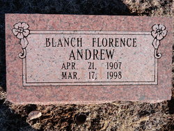 Blanch Florence Andrew 