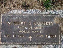 Pvt Norbert G Rafferty 