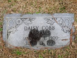 Daisy Pauline <I>Cobb</I> Abrams 