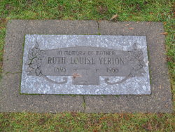 Ruth Louise <I>Bell</I> Yerion 