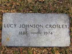 Lucy <I>Johnson</I> Crosley 