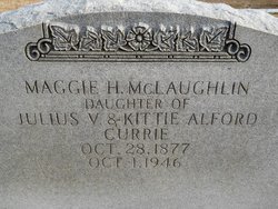Maggie H. <I>Currie</I> McLaughlin 