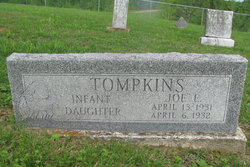 Infant daughter Tompkins 