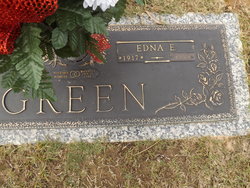 Edna Earl <I>Faircloth</I> Green 