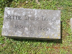 Elizabeth Prewitt “Bettie” <I>Spurr</I> Taylor 