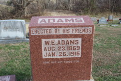 William Edward “Cap” Adams 