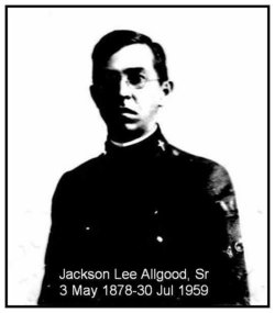 Rev Jackson Lee Allgood Sr.