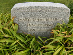 Mary <I>Dehm</I> Drilling 