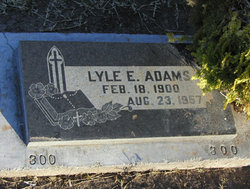 Lyle Ellsworth Adams 