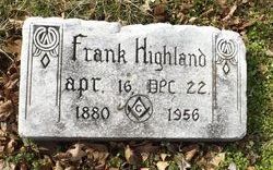 James Franklin “Frank” Highland 