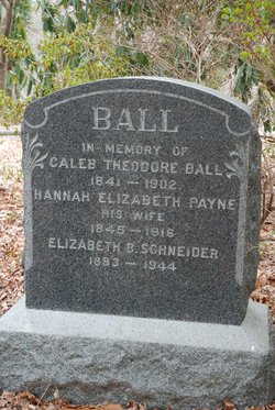 Hannah Elizabeth <I>Payne</I> Ball 