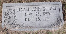 Hazel Ann <I>Preiss</I> Besancenez Stehle 