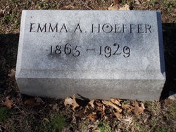Emma <I>Anthony</I> Hoeffer 