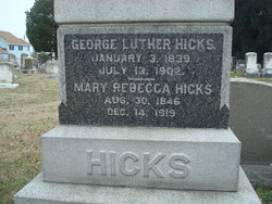 Dr George Luther Hicks 