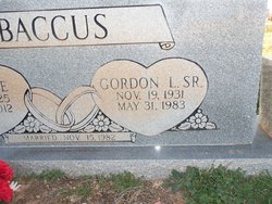 Gordon Louis Baccus Sr.