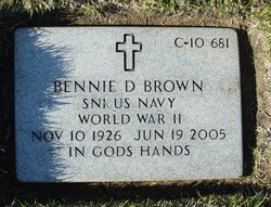 Bennie D. “Brownie” Brown 