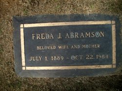 Freda Julia <I>Bittner</I> Abramson 