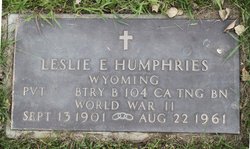 Leslie Everett Humphries 