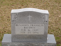 Benjamin Franklin Baldwin 