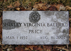Shirley Virginia <I>Ballard</I> Price 