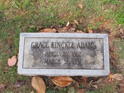 Grace Dudley <I>Kinckle</I> Adams 