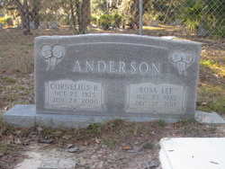 Cornelius R Anderson 