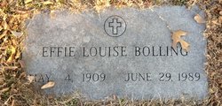 Effie Louise <I>Luckey</I> Bolling 