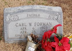 Carl Wilson Forman 