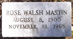Rose Doyle <I>Walsh</I> Mastin 