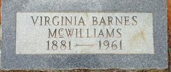 Virginia Levicy <I>Barnes</I> McWilliams 