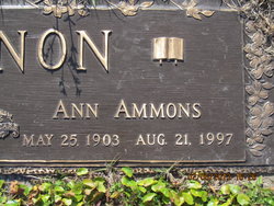 Ann <I>Ammons</I> Lennon 