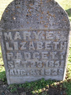 Mary Elizabeth <I>Raper</I> Padgett 
