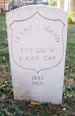 Pvt Franz I. Hahn 