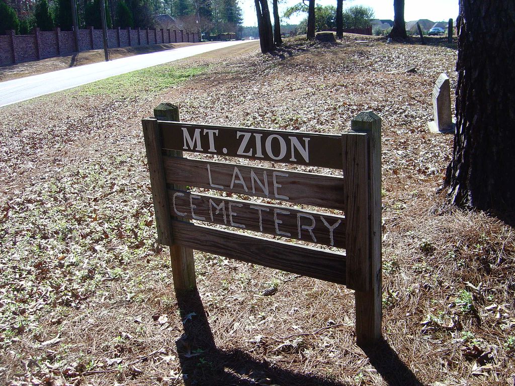 Mount Zion Lane Cemetery