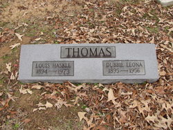 Dubbie Leona <I>Allen</I> Thomas 