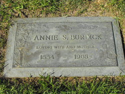 Annie S. Burdick 