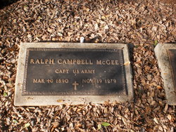 CPT Ralph Campbell McGee 