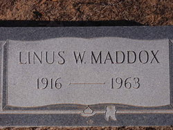 Linus Woodrow Maddox 