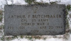 Arthur Frederick Butchbaker 