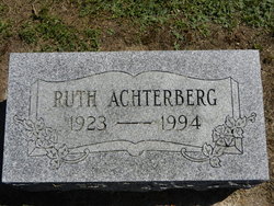 Ruth E <I>Krueger</I> Achterberg 