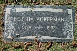 Bertha <I>Klingbiel</I> Ackerman 
