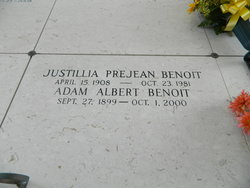 Justillia M. <I>Prejean</I> Benoit 