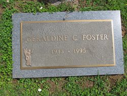 Geraldine C <I>Roberson</I> Foster 