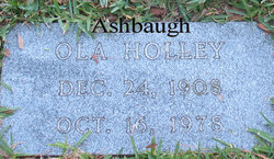 Ola Eloise <I>Holley</I> Ashbaugh 