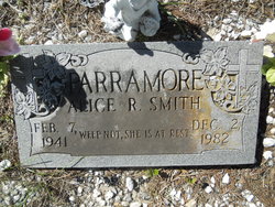 Alice R. <I>Smith</I> Parramore 